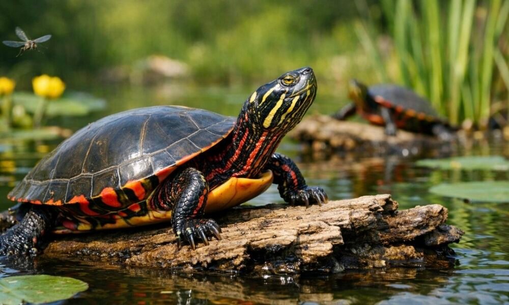 Painted Turtle Turtles: Nature’s Living Canvas in Water