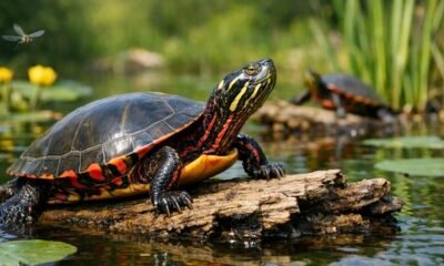 Painted Turtle Turtles: Nature’s Living Canvas in Water