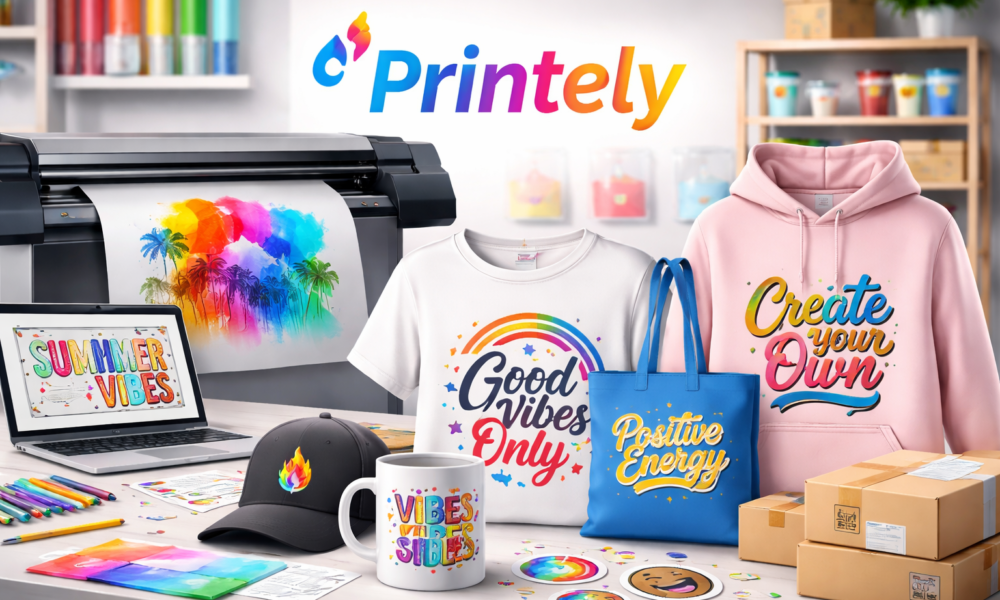 Printely: Modern Custom Printing Solutions for Brands Today