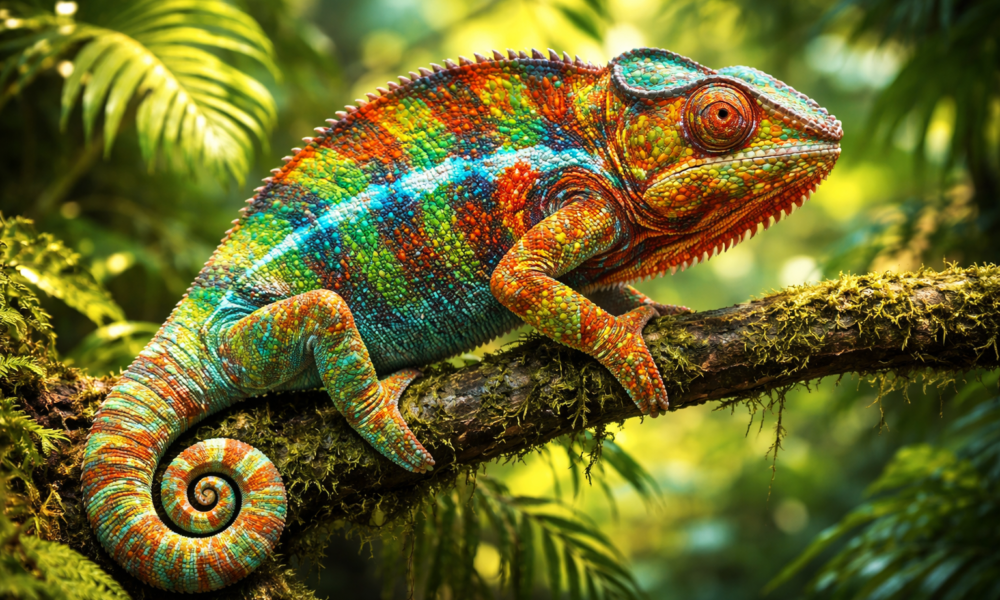 Chameleónovité: Masters of Color, Vision, and Survival