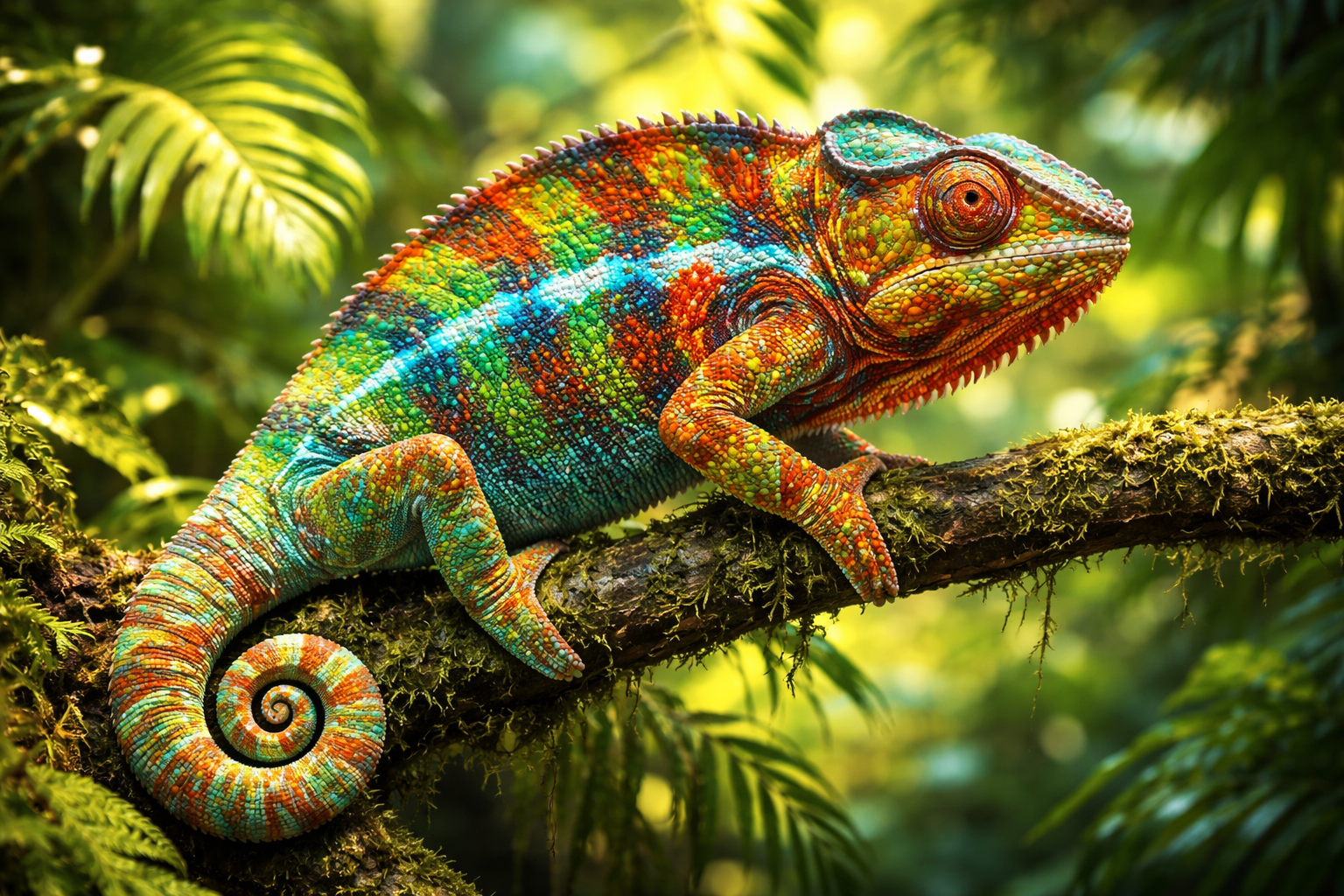 Chameleónovité: Masters of Color, Vision, and Survival