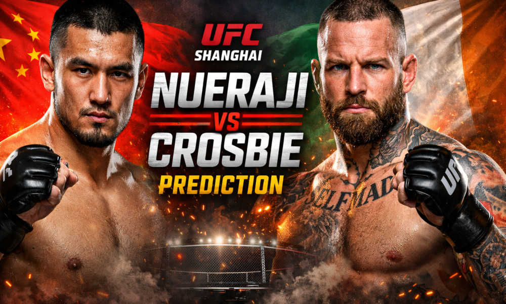 Nueraji vs Crosbie Prediction: Inside the Controversial UFC Shanghai Bout