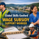 global skills gosford wage subsidy support worker Impact