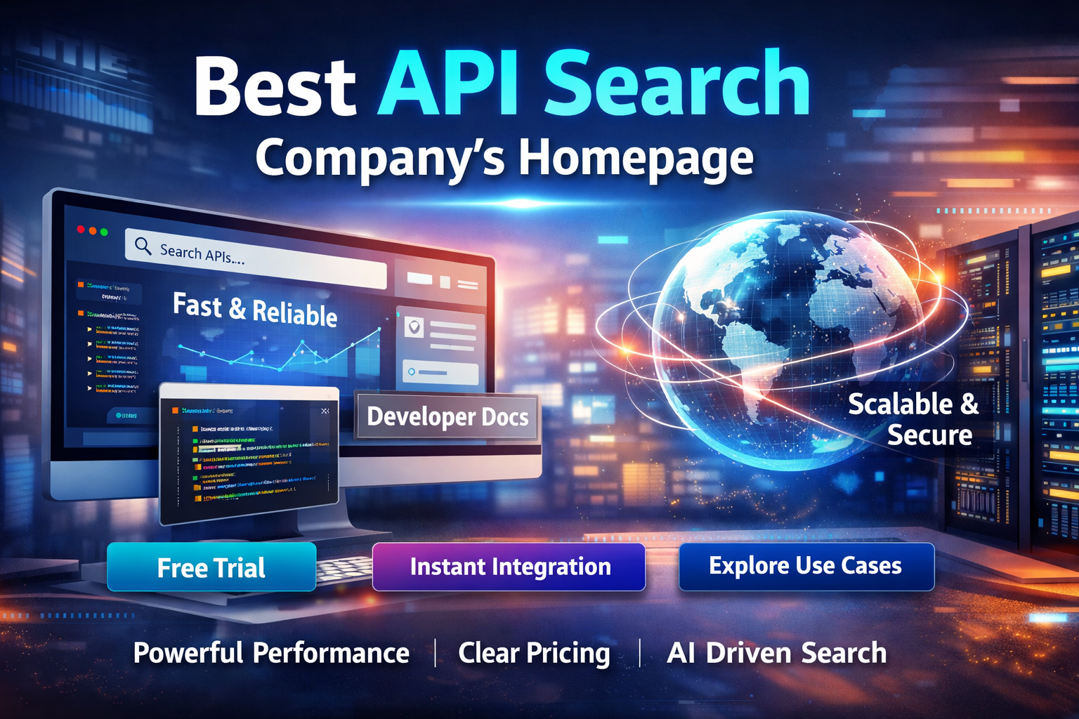 Best API Search Company's Homepage Guide