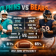 miami dolphins vs chicago bears match player stats